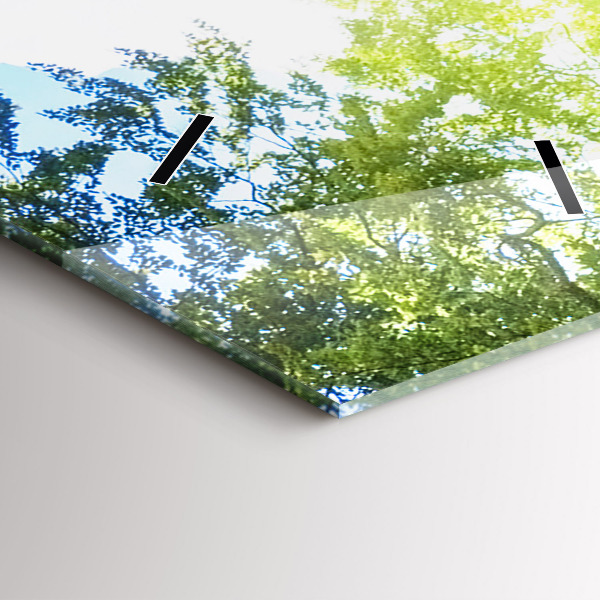 Vertikálne hodiny Lagúnová krajina