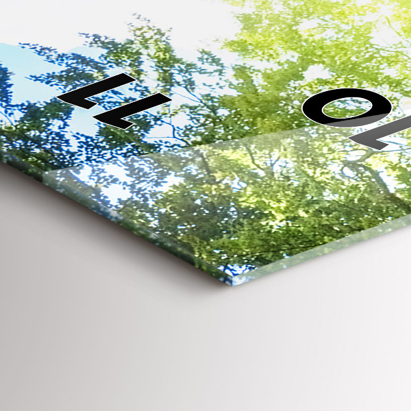 Vertikálne hodiny Lagúnová krajina