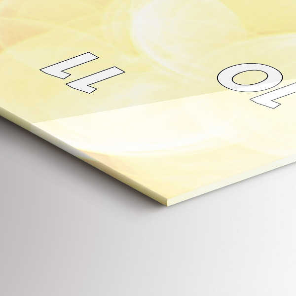 Vertikálne hodiny Karavan na pláži