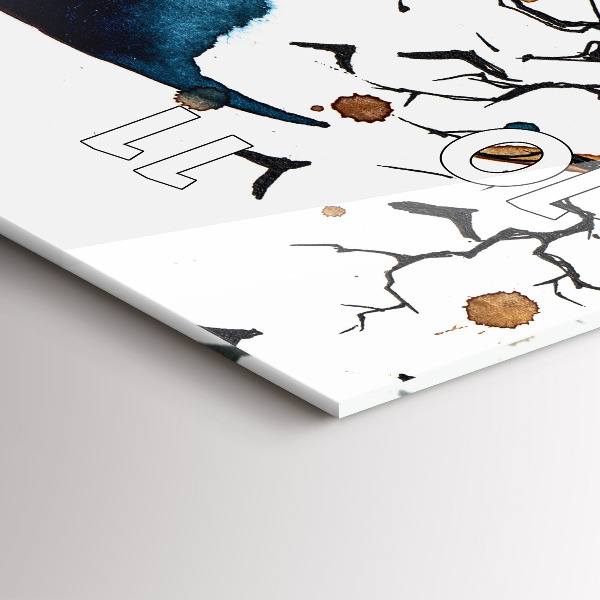 Vertikálne hodiny Vlk a Spln