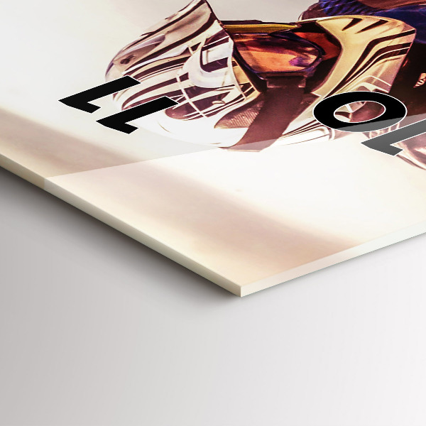 Vertikálne hodiny Enduro motokros