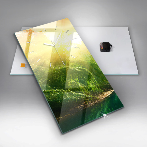 Vertikálne hodiny Pokojná povaha