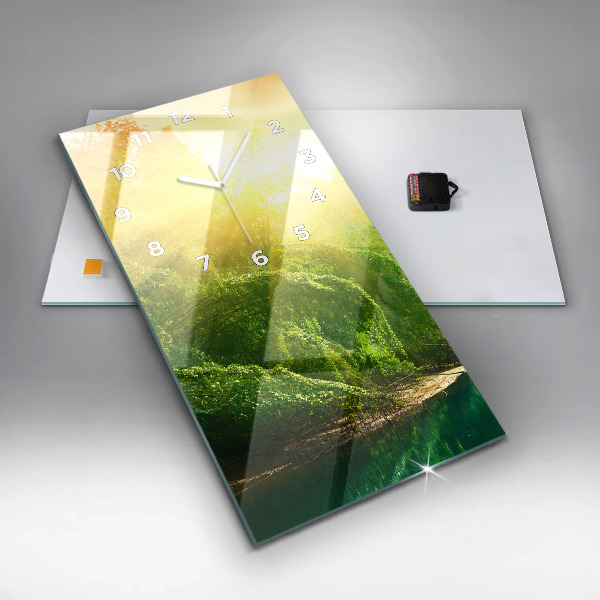 Vertikálne hodiny Pokojná povaha