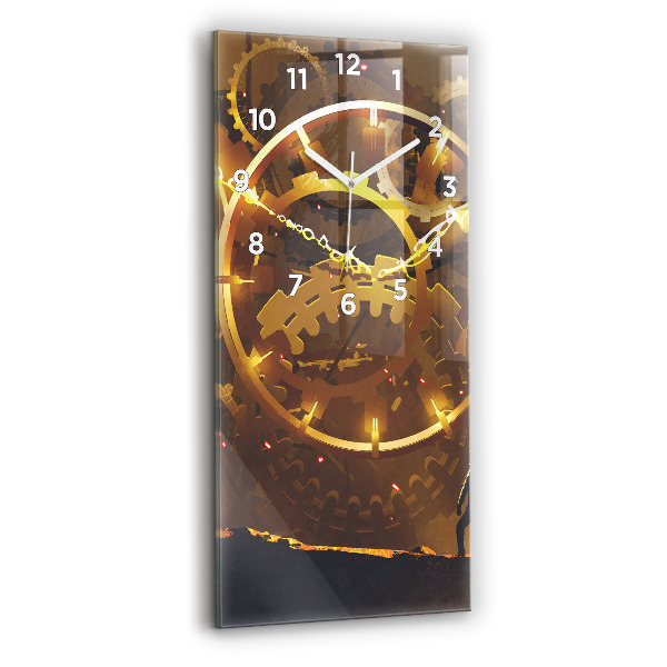 Vertikálne hodiny Čas – mechanizmus
