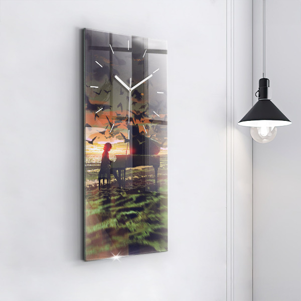 Vertikálne hodiny Koncert na pláži