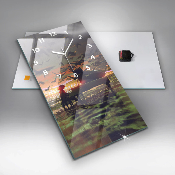 Vertikálne hodiny Koncert na pláži