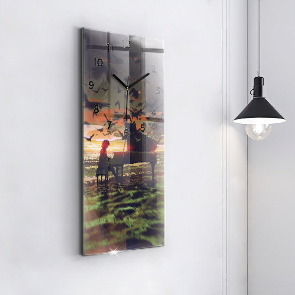 Vertikálne hodiny Koncert na pláži