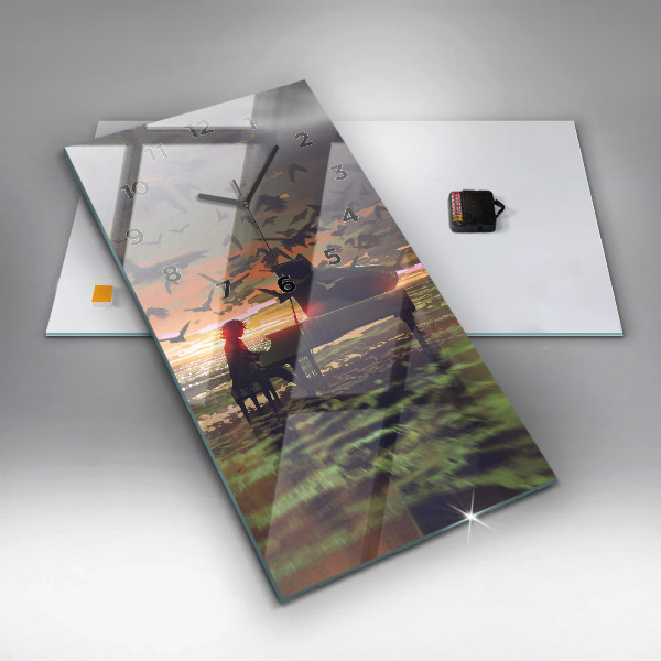 Vertikálne hodiny Koncert na pláži