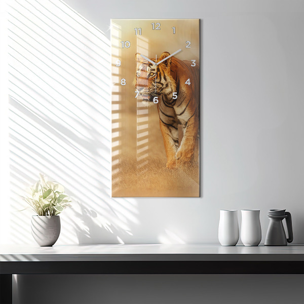 Vertikálne hodiny Lov na tigre
