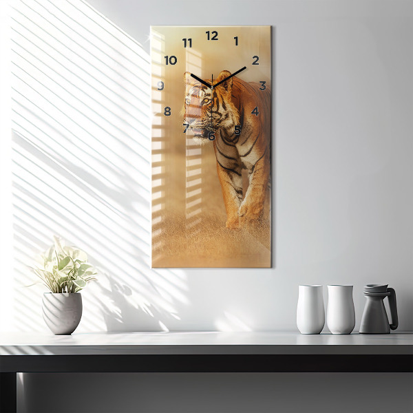 Vertikálne hodiny Lov na tigre