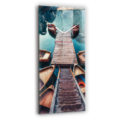 Vertikálne hodiny Most a jazero