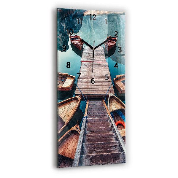 Vertikálne hodiny Most a jazero