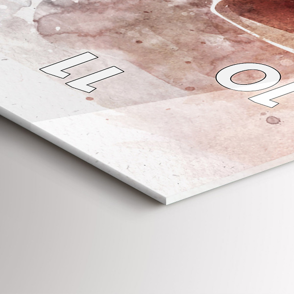 Vertikálne hodiny Vizualizácia gitary