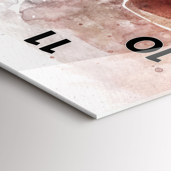 Vertikálne hodiny Vizualizácia gitary