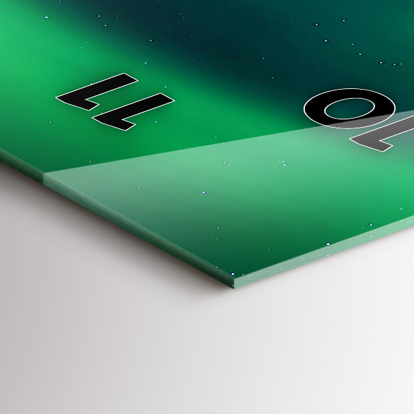 Vertikálne hodiny Polárna žiara