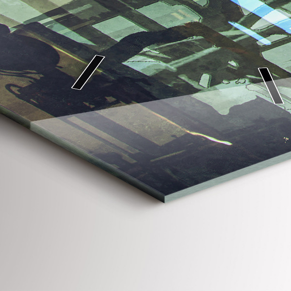 Vertikálne hodiny Kyberpunk