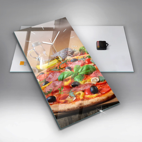 Vertikálne hodiny Kulinárske srdce Talianska