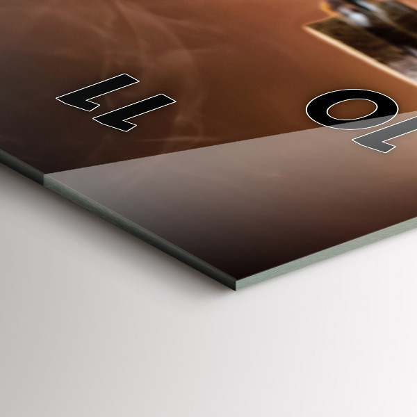 Vertikálne hodiny Kulinárske srdce Talianska