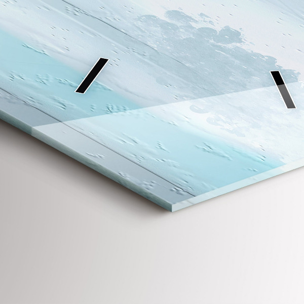 Vertikálne hodiny Abstraktná ropná krajina