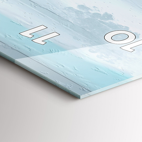 Vertikálne hodiny Abstraktná ropná krajina