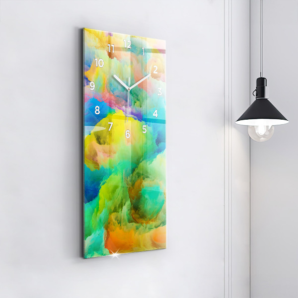 Vertikálne hodiny Fraktálna textúra