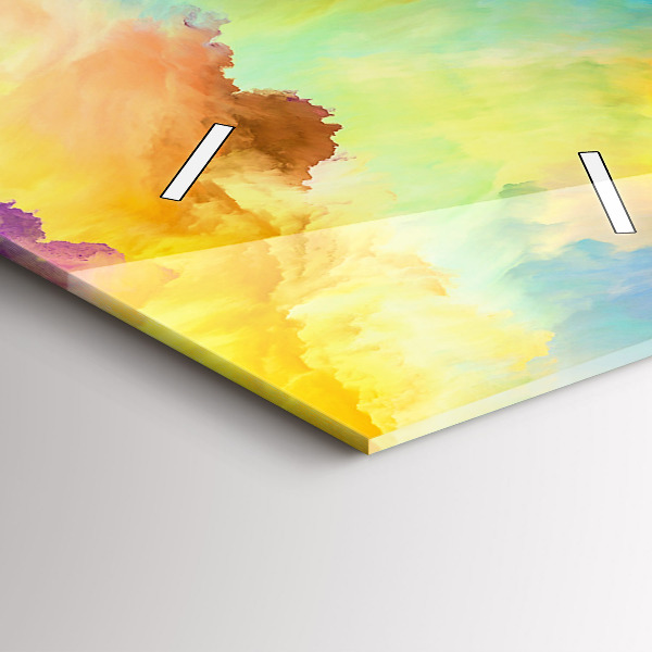 Vertikálne hodiny Fraktálna textúra