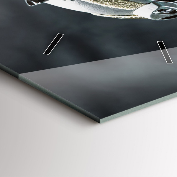 Vertikálne hodiny Vojak so zbraňou