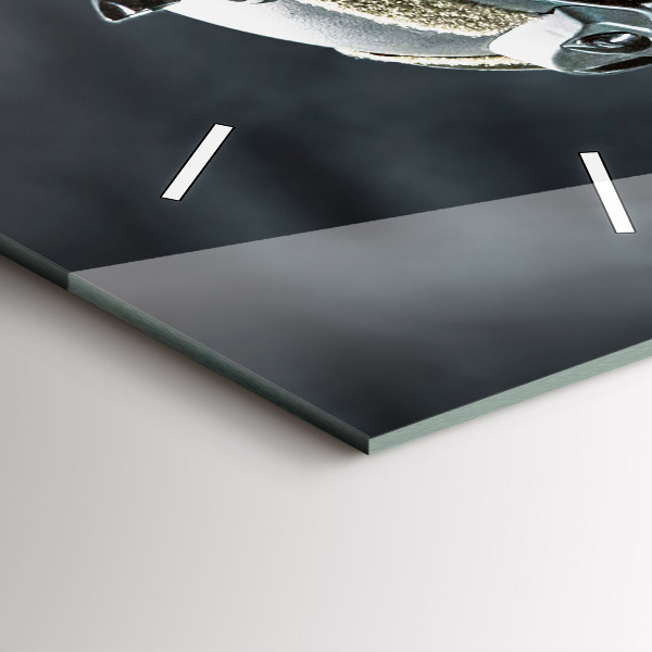 Vertikálne hodiny Vojak so zbraňou