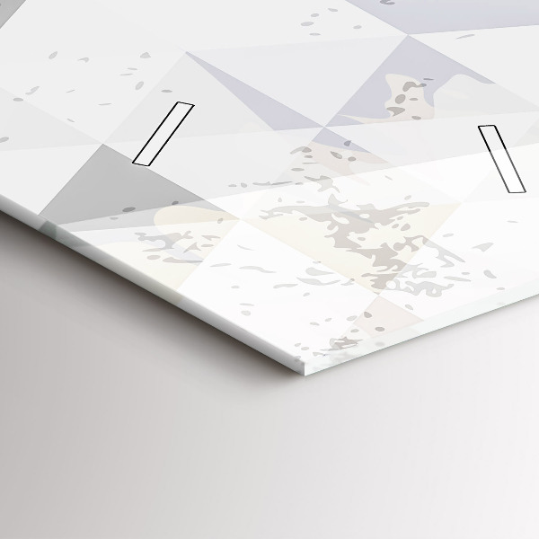 Vertikálne hodiny Geometrický vzor