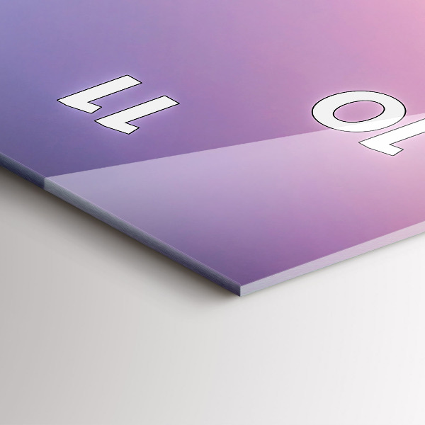 Vertikálne hodiny Západ slnka na Maldivách