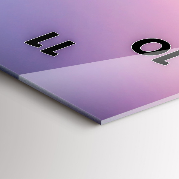 Vertikálne hodiny Západ slnka na Maldivách