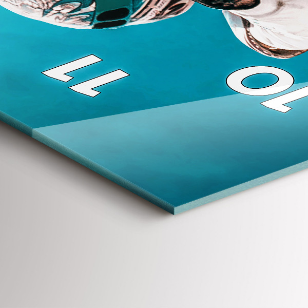 Vertikálne hodiny Kaskadér a adrenalín