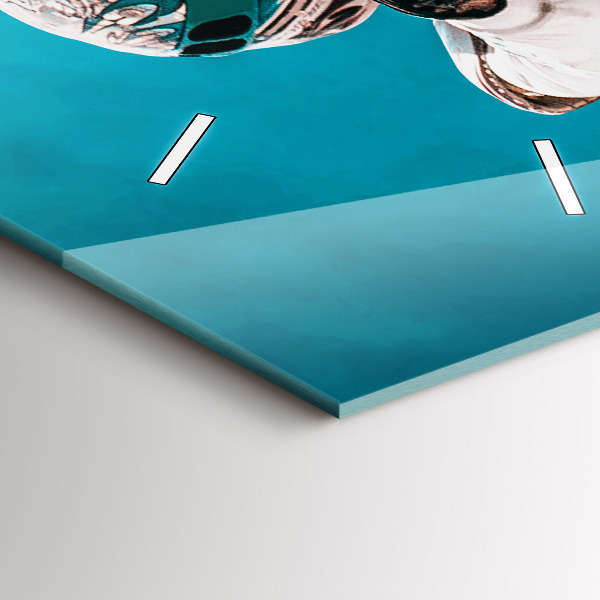 Vertikálne hodiny Kaskadér a adrenalín