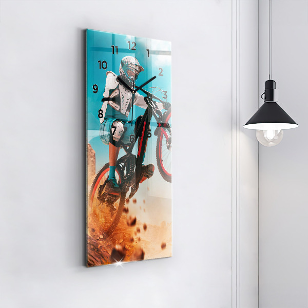 Vertikálne hodiny Kaskadér a adrenalín