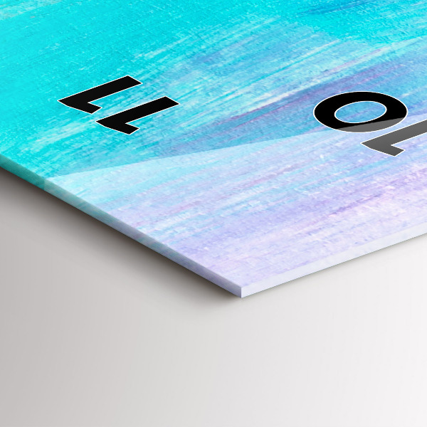 Vertikálne hodiny Abstrakcia mrakodrapov