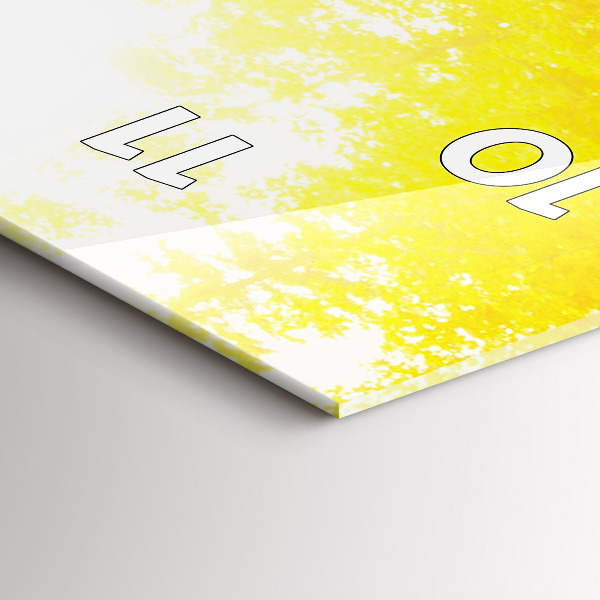 Vertikálne hodiny Pohľad na vodopád