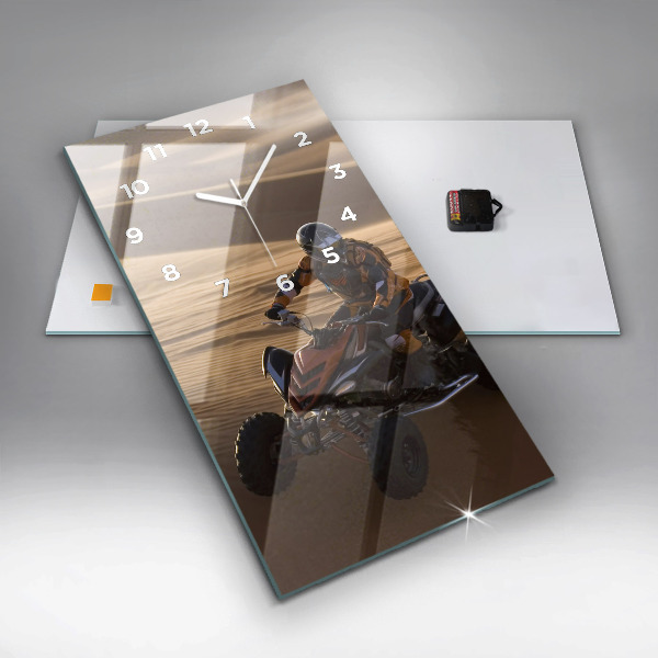 Vertikálne hodiny Štvorkolka v púšti