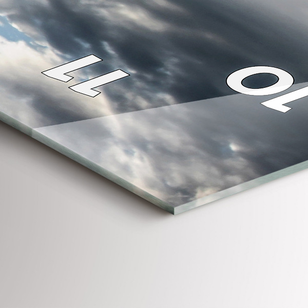 Vertikálne hodiny Gondola v Benátkach