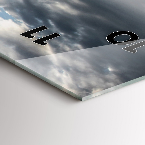 Vertikálne hodiny Gondola v Benátkach