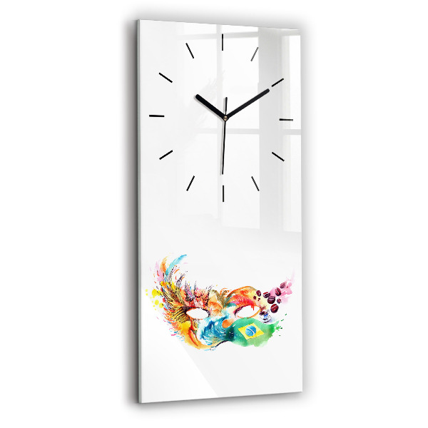 Vertikálne hodiny Kultúra - brazílska vlajka