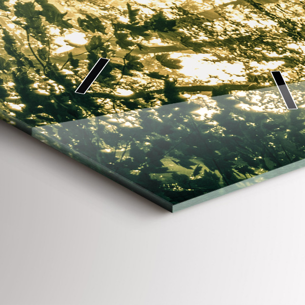 Vertikálne hodiny Lesné slnečné lúče