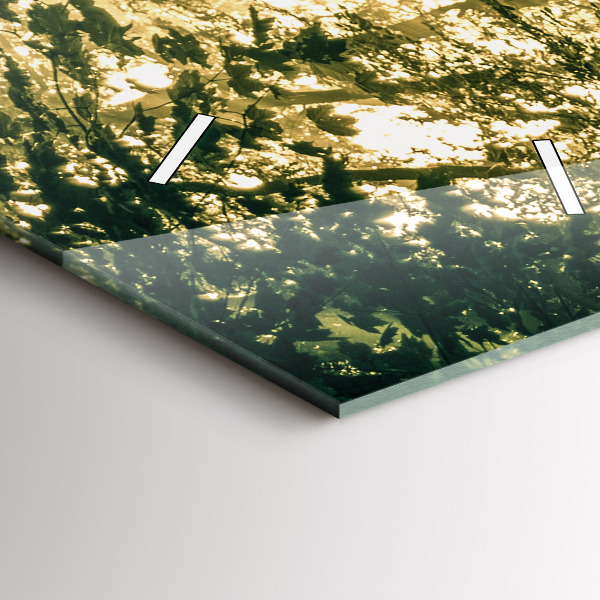 Vertikálne hodiny Lesné slnečné lúče