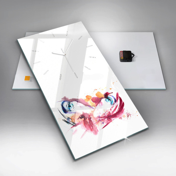 Vertikálne hodiny Romantický pár