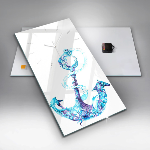 Vertikálne hodiny Morská kotva