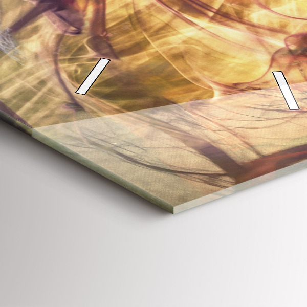 Vertikálne hodiny Portrét ženy