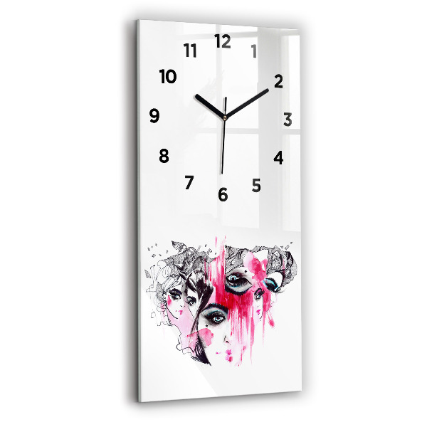 Vertikálne hodiny Mnoho tvárí abstrakcie