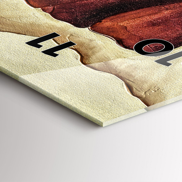 Vertikálne hodiny Maľované maky