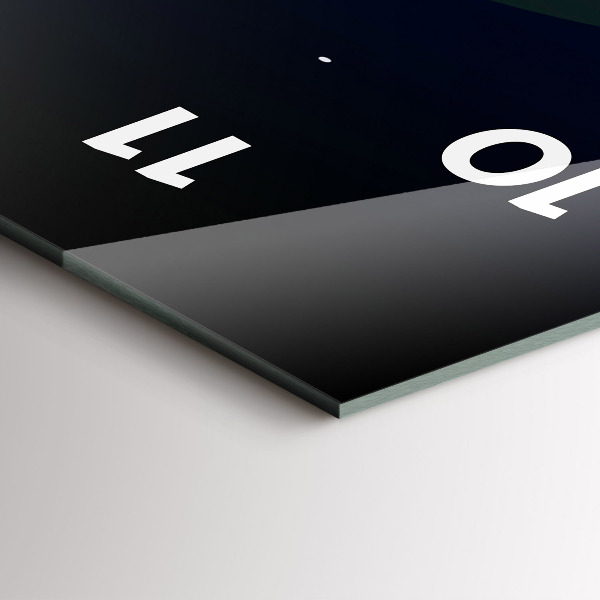 Vertikálne hodiny Mesto kyberpriestoru