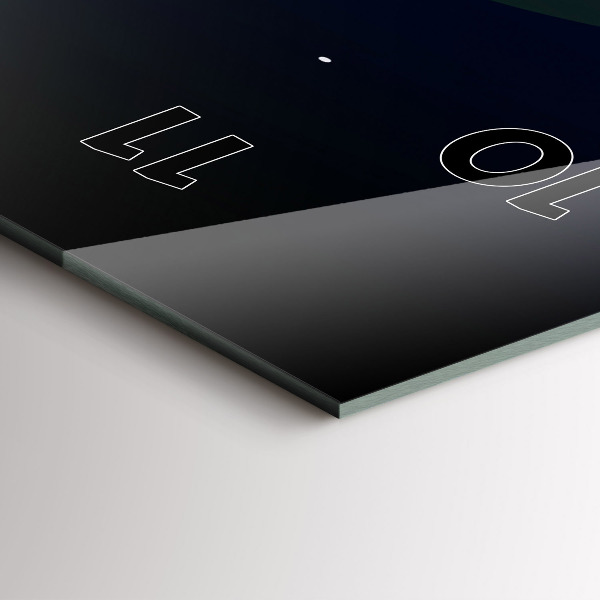 Vertikálne hodiny Mesto kyberpriestoru