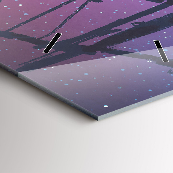 Vertikálne hodiny Fantasy plachetnica